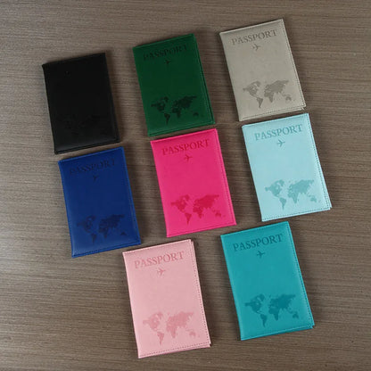 Passport cover designed to travel safe