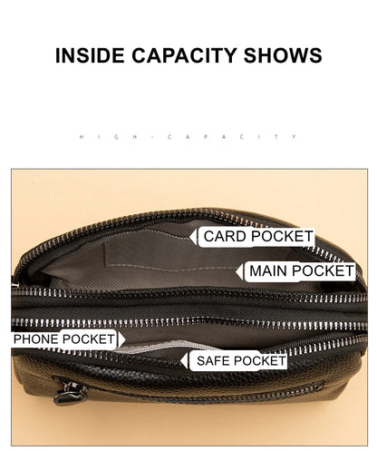 Women luxury leather handbag designed to travel in style
