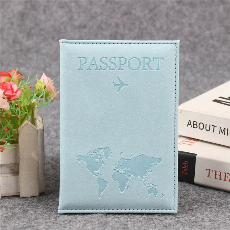 Passport cover designed to travel safe