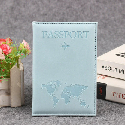 Passport cover designed to travel safe