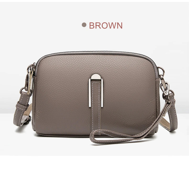 Women luxury leather handbag designed to travel in style