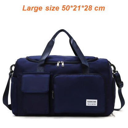 Unisex Travel Bags with shoe compartment with 13 different colour options