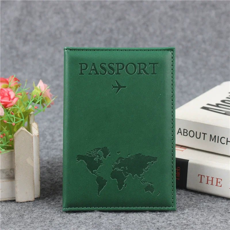 Passport cover designed to travel safe