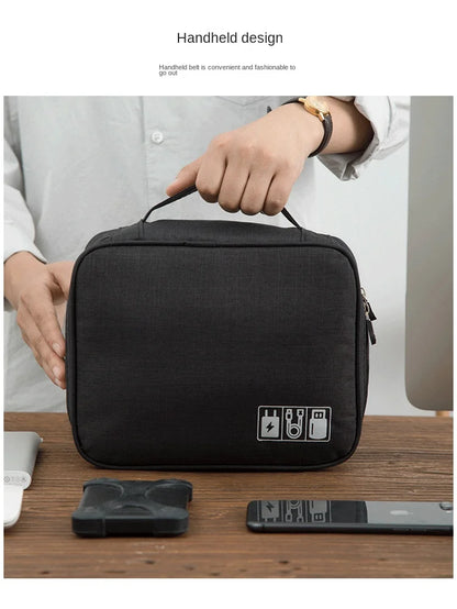 Cable accessories travel case