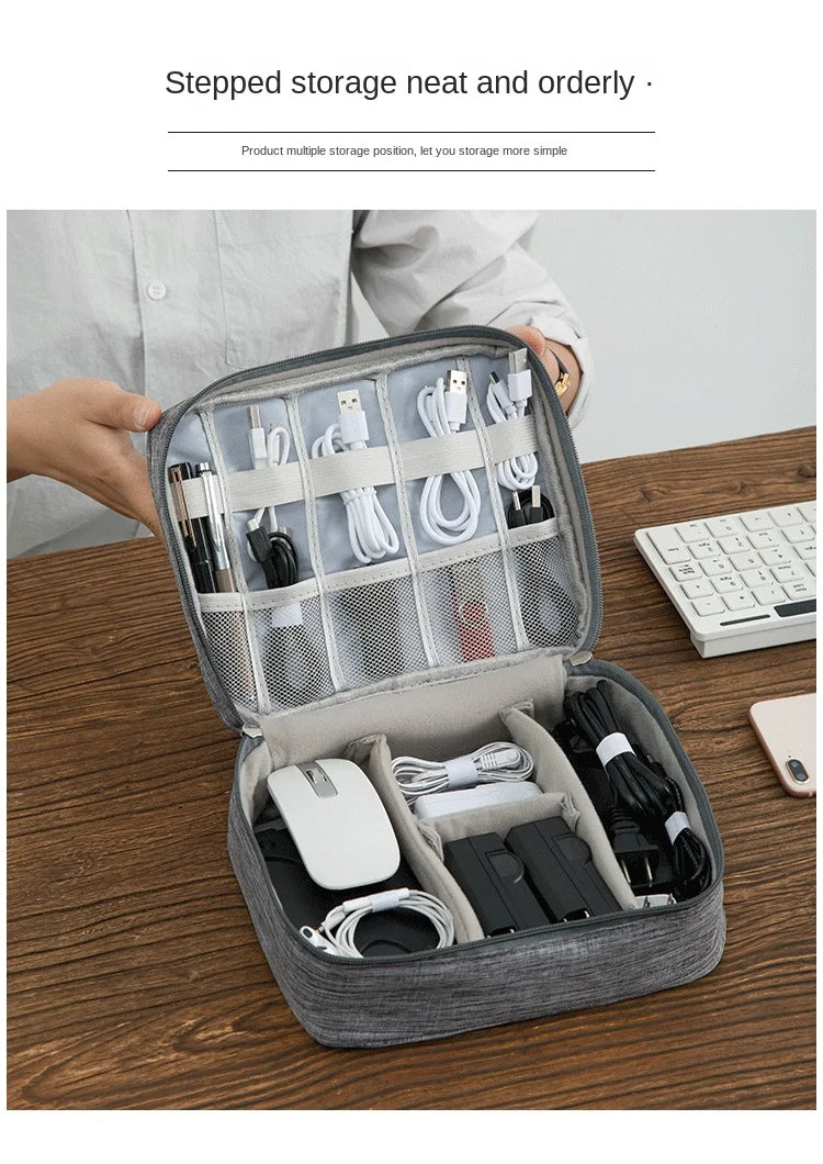 Cable accessories travel case